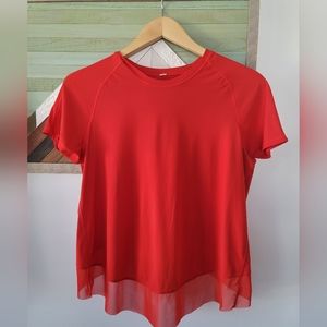 Lululemon Quick Pace Tshirt Seawheeze